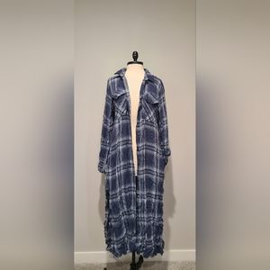 COPY - Distressed Flannel Dress
